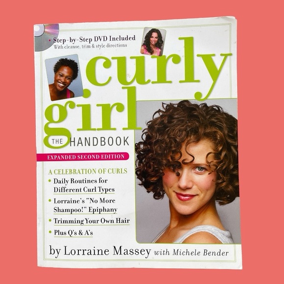 Curly Girl: The Handbook + Sealed DVD 📀 Color Photos by Lorraine Massey New - Picture 1 of 12